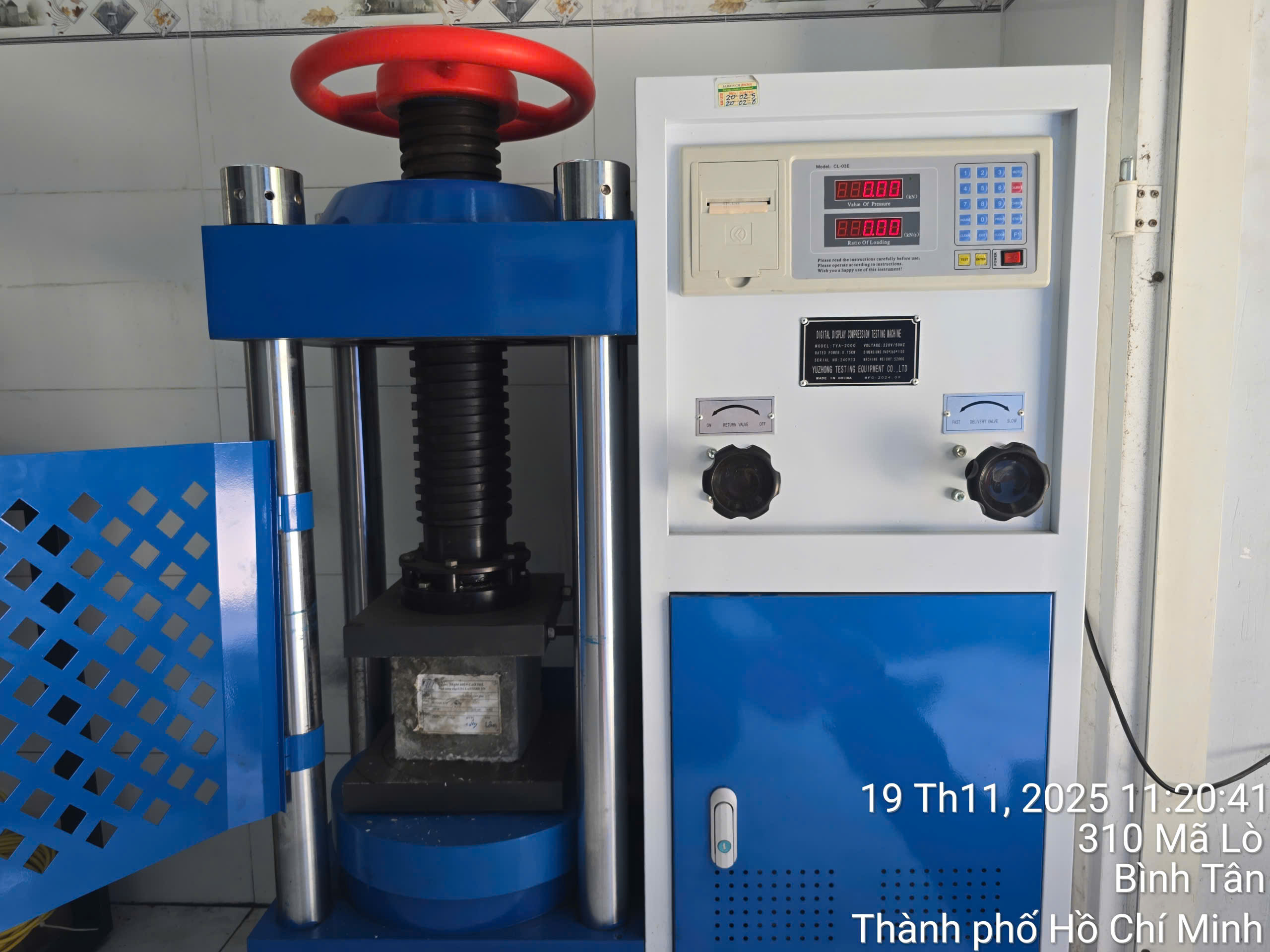 Thí nghiệm gối cầu 1